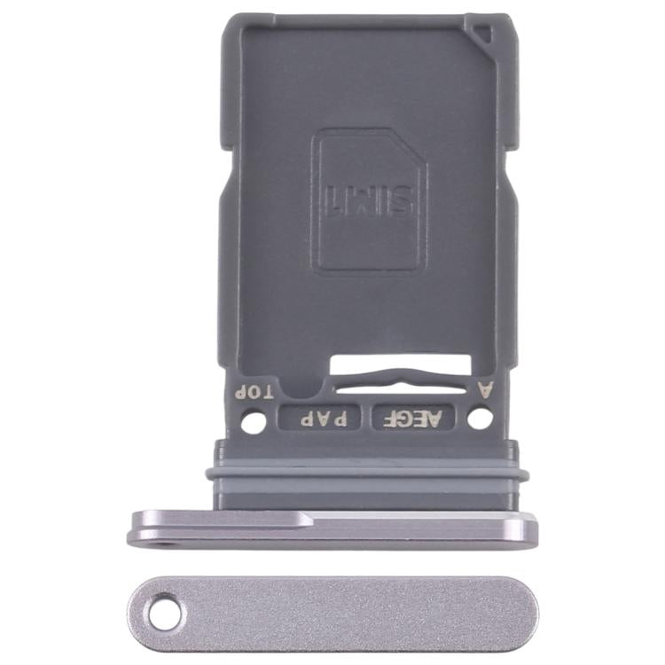 Original Grey SIM Card Tray for Samsung Galaxy A57 (SM-A576B) - Replacement Part for Damaged Trays