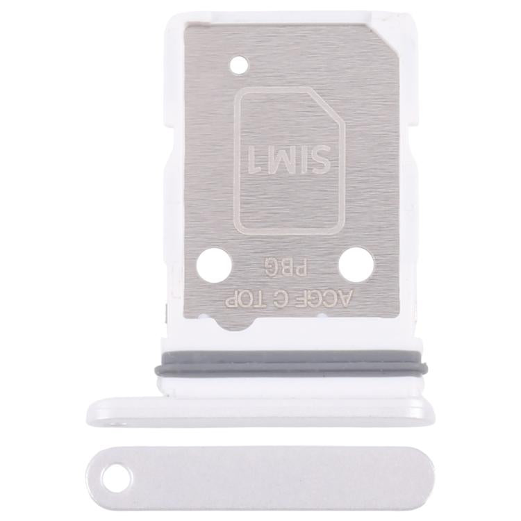 Original SIM Card + Tray for Samsung Galaxy A37 (SM-A376B) - White Replacement Part