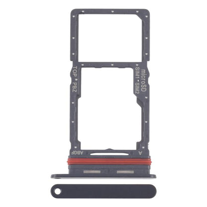 Original SIM + Micro SD Card Tray for Samsung Galaxy A27 SM-A276B (Black) - Replacement Part
