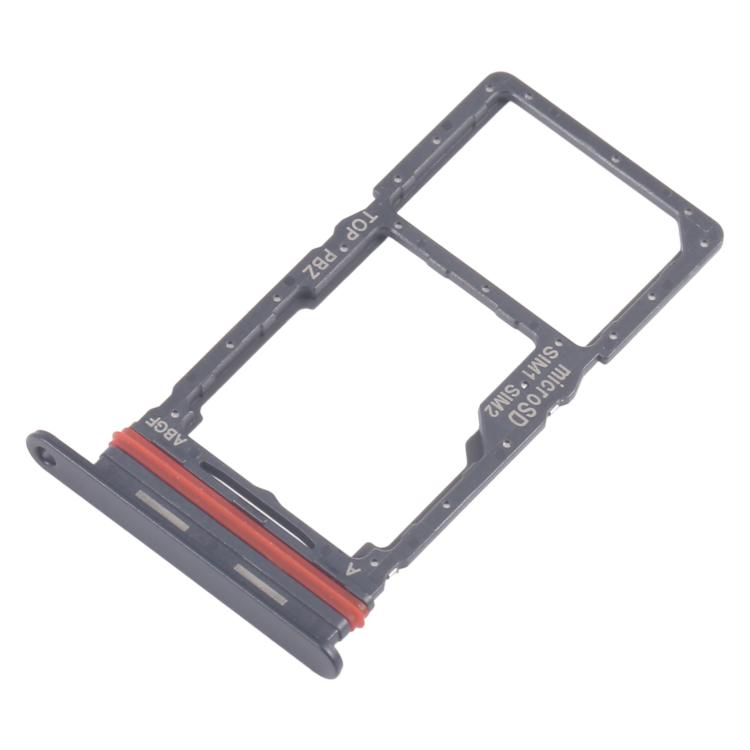Original SIM + Micro SD Card Tray for Samsung Galaxy A27 SM-A276B (Black) - Replacement Part