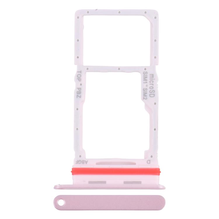 Original SIM + SIM/Micro SD Card Tray for Samsung Galaxy A27 SM-A276B (Pink) - Replacement Part