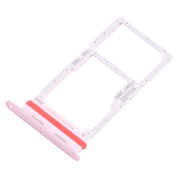 Original SIM + SIM/Micro SD Card Tray for Samsung Galaxy A27 SM-A276B (Pink) - Replacement Part
