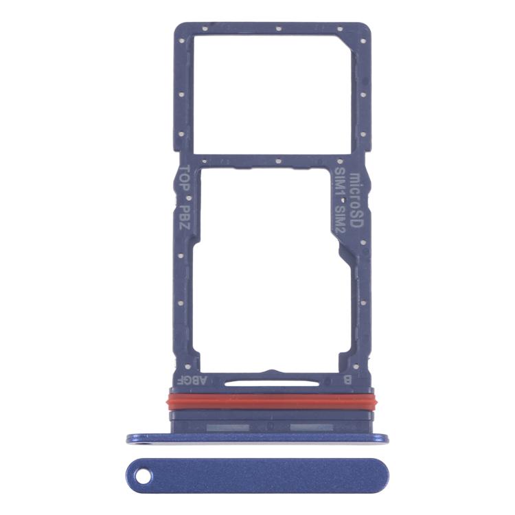 Original Blue SIM + SIM/Micro SD Card Tray for Samsung Galaxy A27 SM-A276B - Replacement Part