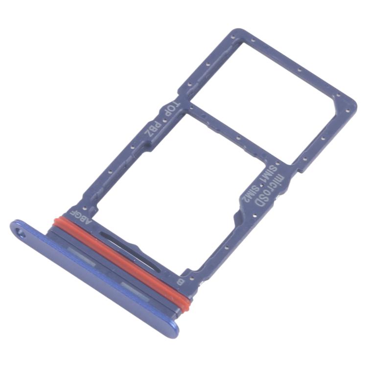 Original Blue SIM + SIM/Micro SD Card Tray for Samsung Galaxy A27 SM-A276B - Replacement Part