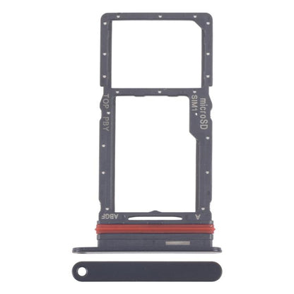 Original SIM & Micro SD Card Tray for Samsung Galaxy A27 SM-A276U (Black) - Replacement Part