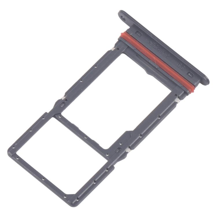 Original SIM & Micro SD Card Tray for Samsung Galaxy A27 SM-A276U (Black) - Replacement Part