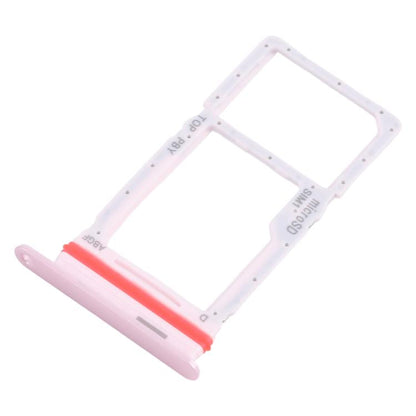 Original SIM + Micro SD Card Tray for Samsung Galaxy A27 (SM-A276U) - Pink Replacement Part