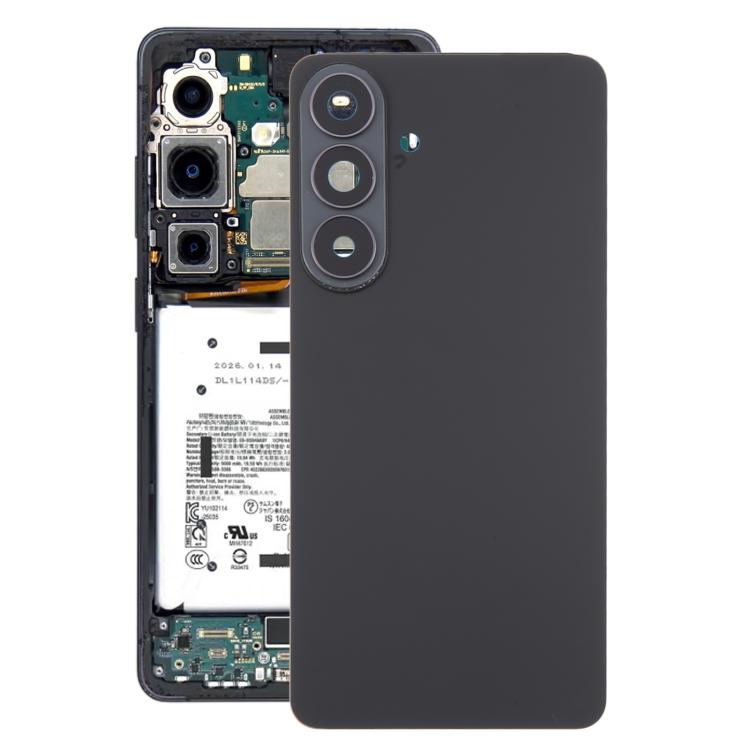 Samsung Galaxy S26+ SM-S947B OEM Back Cover with Camera Lens Frame Replacement (Black)
