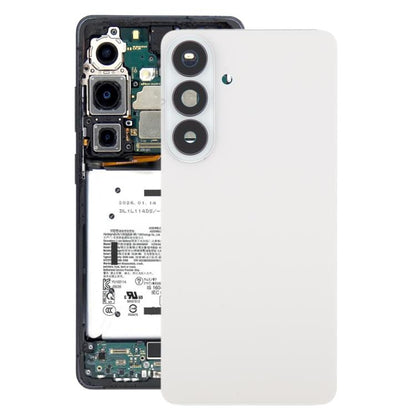 Samsung Galaxy S26+ SM-S947B OEM Back Cover with Camera Lens Frame Replacement (White)