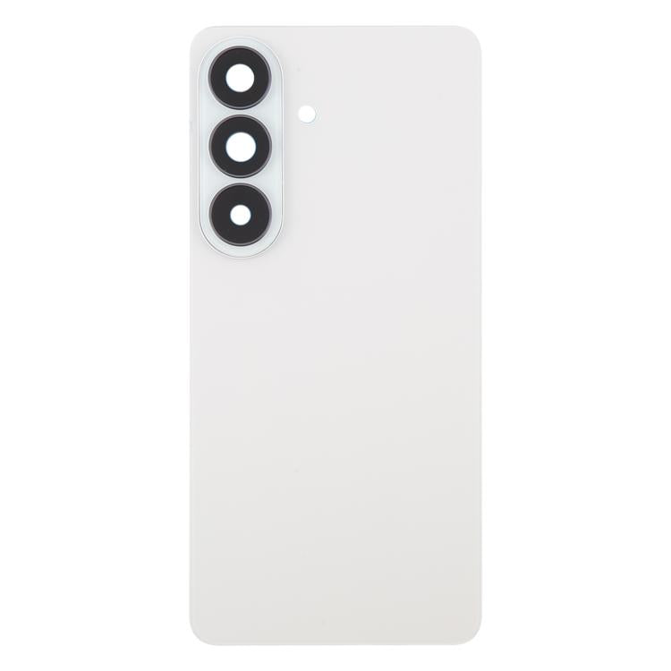 OEM White Back Cover with Camera Lens Frame for Samsung Galaxy S26 SM-S942B - Replacement Housing