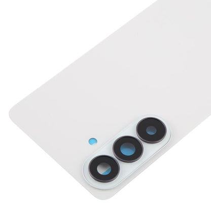 OEM White Back Cover with Camera Lens Frame for Samsung Galaxy S26 SM-S942B - Replacement Housing