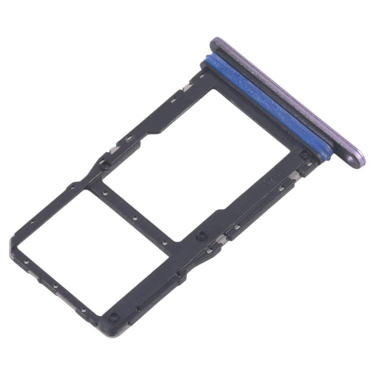 Original SIM + SIM/Micro SD Card Tray for Samsung Galaxy A07 5G (SM-A076B) - Purple Replacement Part