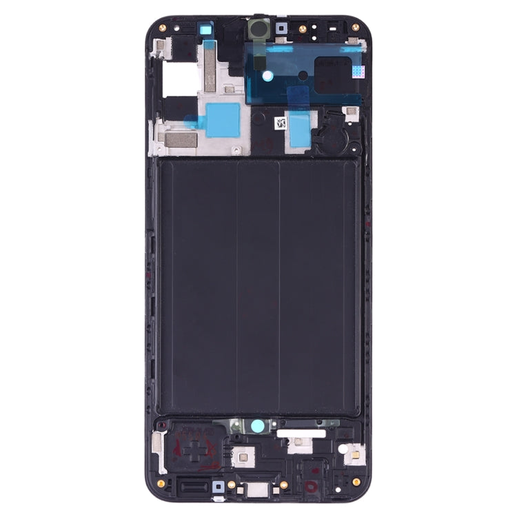 Samsung Galaxy A50 Front Housing LCD Frame Bezel Plate Replacement (Black) for SM-A505F/DS, A505FN/DS, A505GN/DS, A505FM/DS, A505YN
