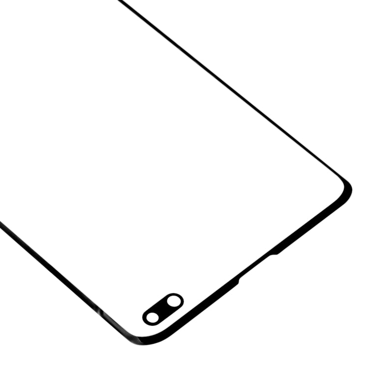 Original Front Screen Outer Glass Lens (Black) for Samsung Galaxy S10+ SM-G975F/DS, SM-G975U, SM-G975W