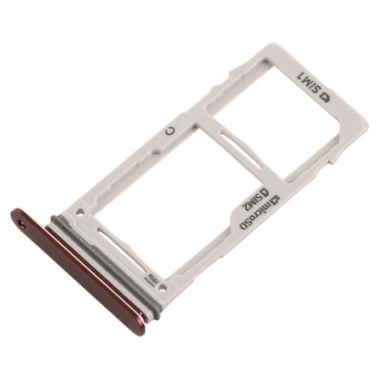 Gold SIM Card Tray + Micro SD Card Tray for Samsung Galaxy Note9 - Replacement Part, Compatible, Checked Quality