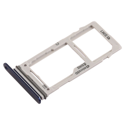 Samsung Galaxy Note9 SIM Card Tray + Micro SD Card Tray Replacement (Blue) - Compatible & Checked Quality