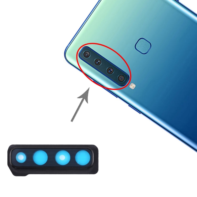 10pcs Black Camera Lens Cover Replacement for Samsung Galaxy A9 (2018) A920F/DS - Perfect Fit