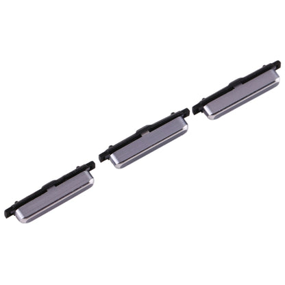 Replacement Black Side Key Set for Samsung Galaxy S6 - Power & Volume Buttons (10 Pack)