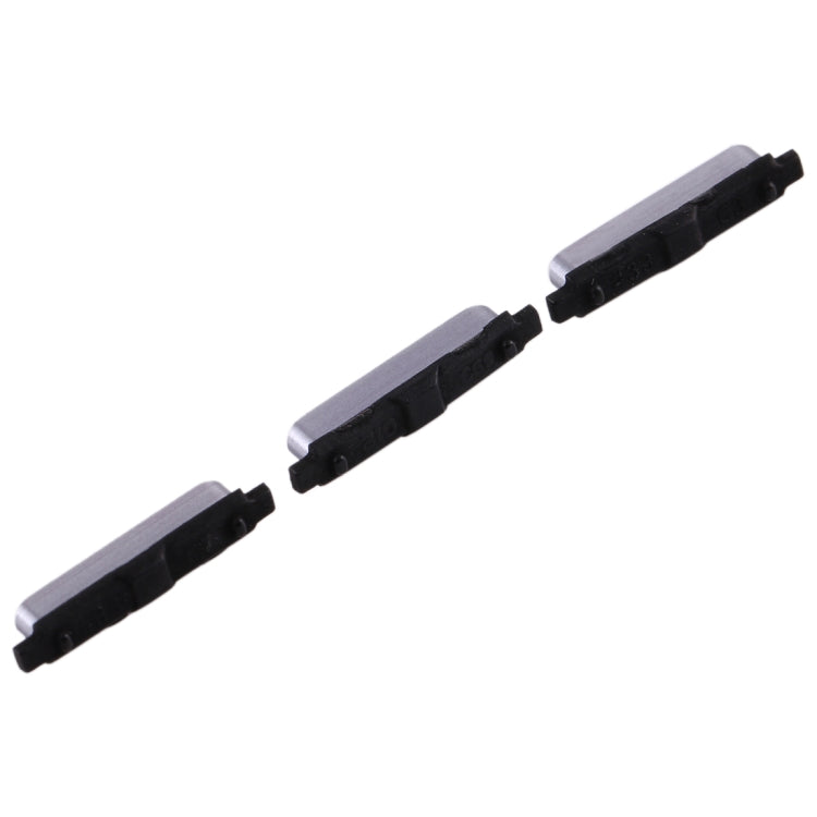 Replacement Black Side Key Set for Samsung Galaxy S6 - Power & Volume Buttons (10 Pack)