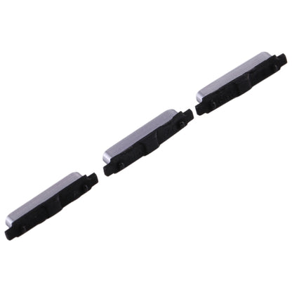 Replacement Black Side Key Set for Samsung Galaxy S6 - Power & Volume Buttons (10 Pack)
