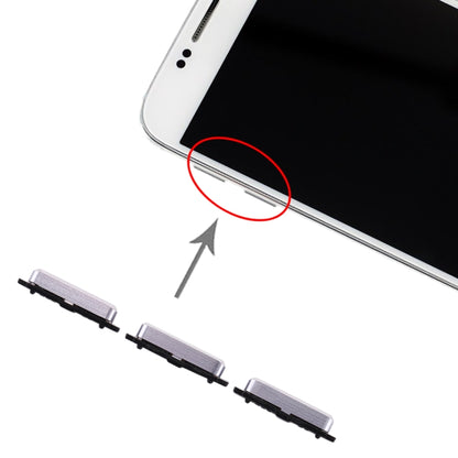 Replacement Black Side Key Set for Samsung Galaxy S6 - Power & Volume Buttons (10 Pack)