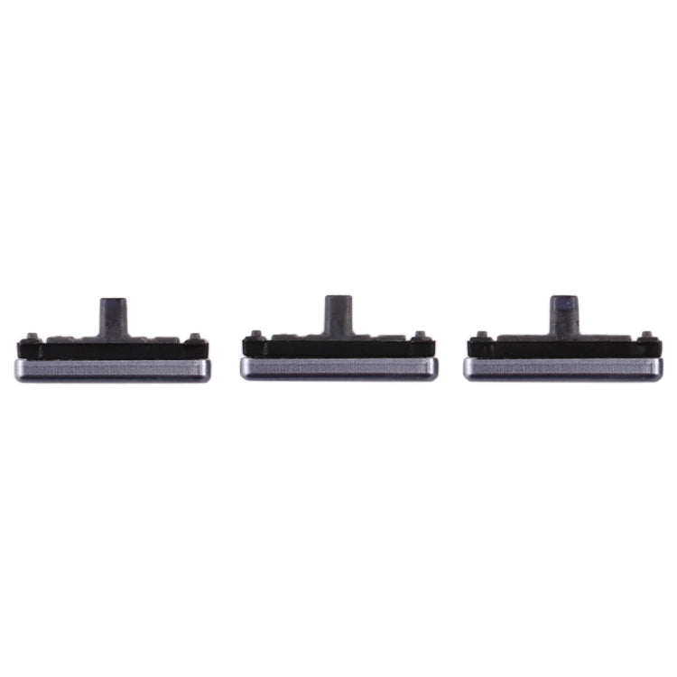 Replacement Side Key Set (10 pcs) for Samsung Galaxy S7 Edge - Power & Volume Buttons (Blue)