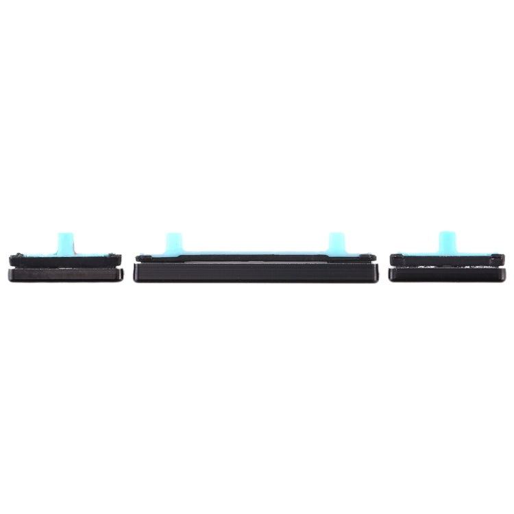 Replacement Side Key Set (10 Pack) for Samsung Galaxy S8 / S8+ (Black) - Power & Volume Buttons