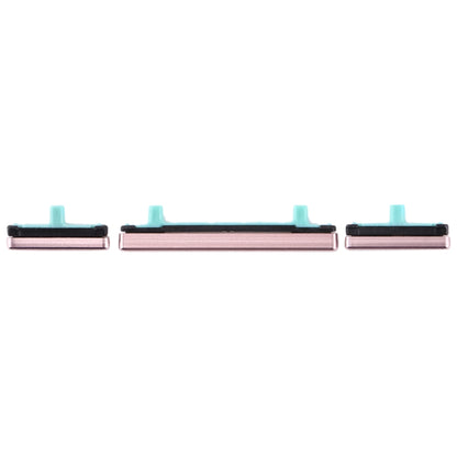 Replacement Side Keys Set (10) for Samsung Galaxy S8 / S8+ - Power & Volume Buttons (Pink)