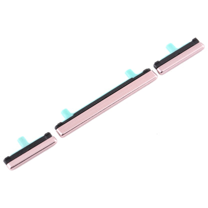 Replacement Side Keys Set (10) for Samsung Galaxy S8 / S8+ - Power & Volume Buttons (Pink)