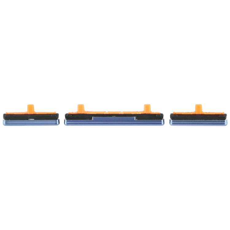Replacement Side Key Set for Samsung Galaxy S9 / S9+ (10 Pack, Blue) - Power & Volume Buttons