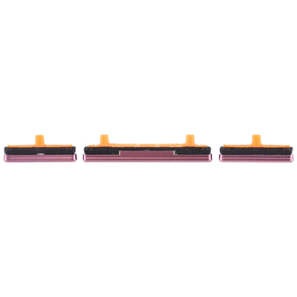 Replacement Purple Side Key Set for Samsung Galaxy S9 / S9+ (Power & Volume Control) - 10 Pieces