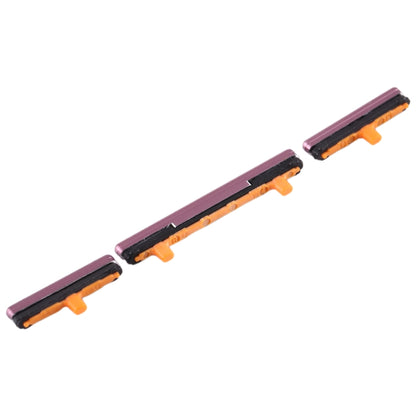Replacement Purple Side Key Set for Samsung Galaxy S9 / S9+ (Power & Volume Control) - 10 Pieces