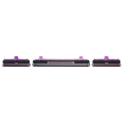 Black Side Key Replacement Set for Samsung Galaxy S10 / S10+ - Power & Volume Buttons