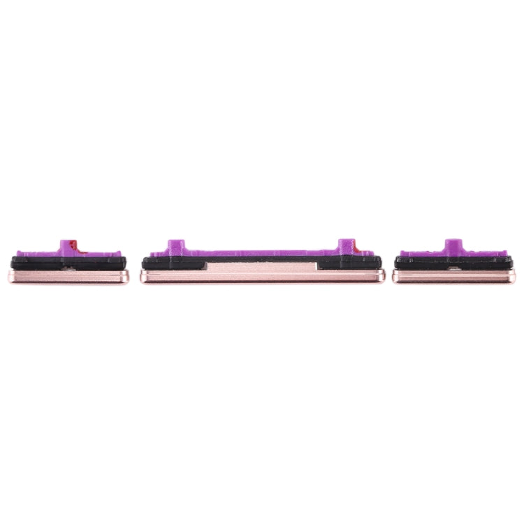 Gold Replacement Side Keys Set for Samsung Galaxy S10 / S10+ (Power & Volume Control)