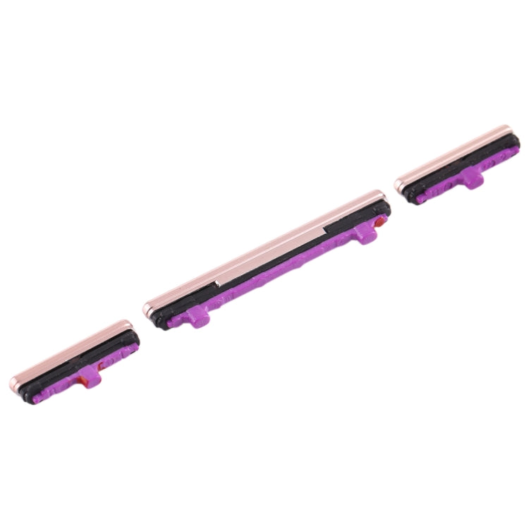 Gold Replacement Side Keys Set for Samsung Galaxy S10 / S10+ (Power & Volume Control)