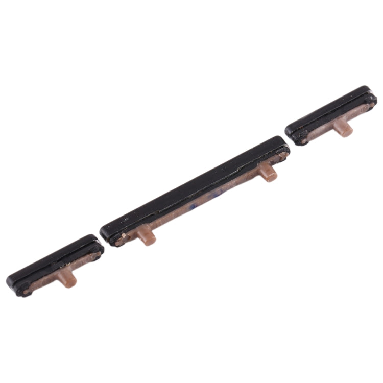 Replacement Black Side Keys Set for Samsung Galaxy Note 8 - Power & Volume Control Buttons