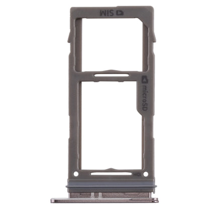 Samsung Galaxy S10+, S10, S10e SIM & Micro SD Card Tray Replacement (Black) - Fully Compatible