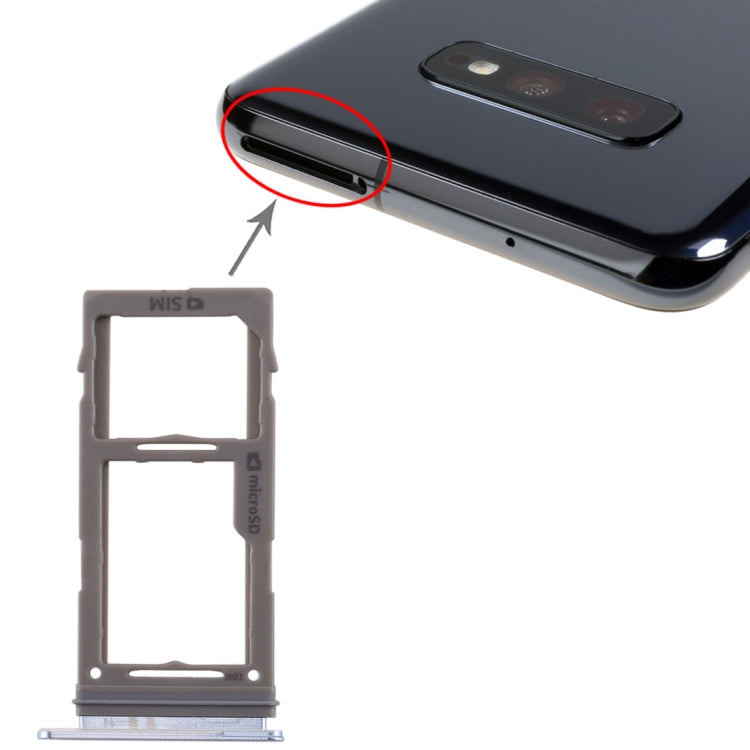 Samsung Galaxy S10+/S10/S10e SIM & Micro SD Card Tray Replacement (Blue) - Compatible & Checked