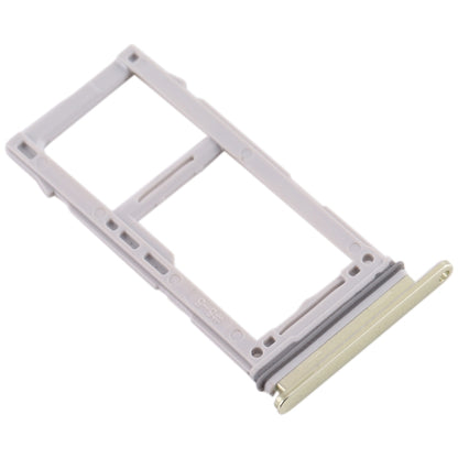 Gold SIM Card Tray + Micro SD Card Tray for Samsung Galaxy S10, S10e, S10+ - Replacement Part