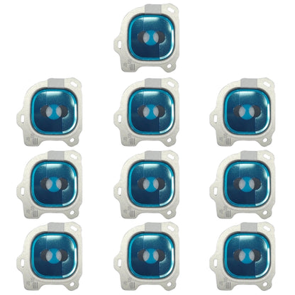 10pcs Silver Camera Lens Cover Replacement for Samsung Galaxy J6 (2018) - High Quality & Checked