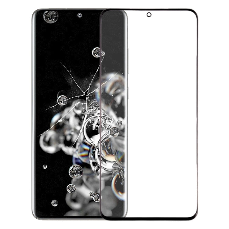 Samsung Galaxy S21 Ultra Front Screen Outer Glass Lens Replacement with OCA Adhesive - Compatible & Tested