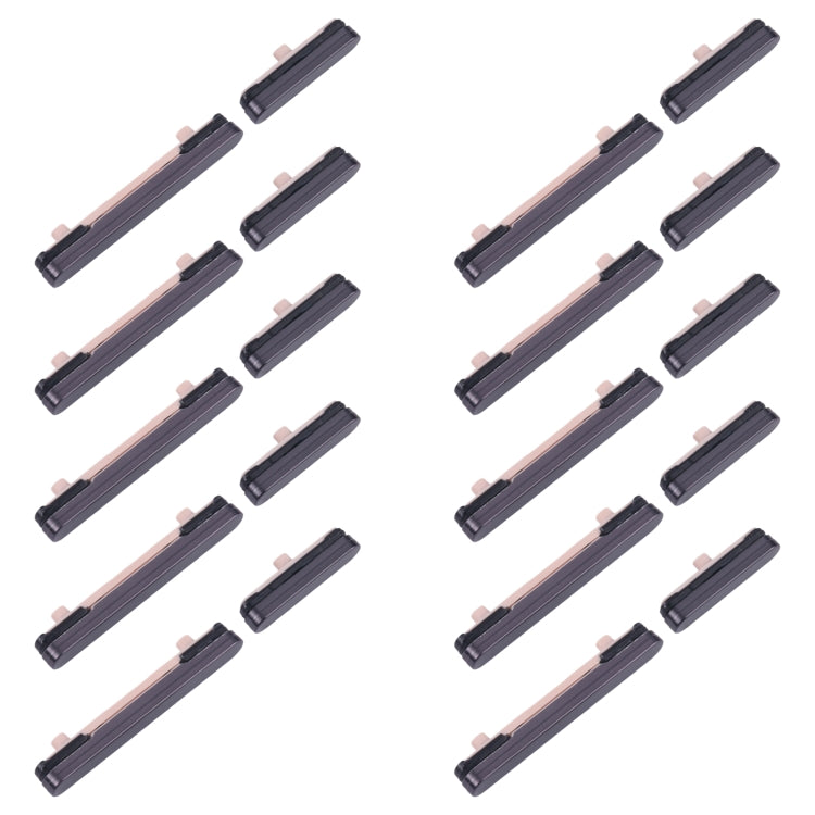 Original Samsung Galaxy S24+ SM-S926B Power & Volume Control Button Replacement (10pcs, Black)