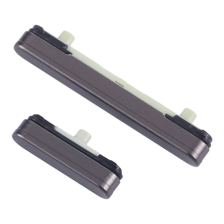 Original Power and Volume Control Button Set (10pcs) for Samsung Galaxy S24 Ultra SM-S928B (Black)