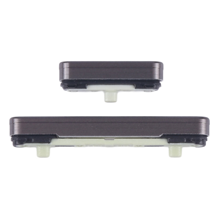 Original Power and Volume Control Button Set (10pcs) for Samsung Galaxy S24 Ultra SM-S928B (Black)