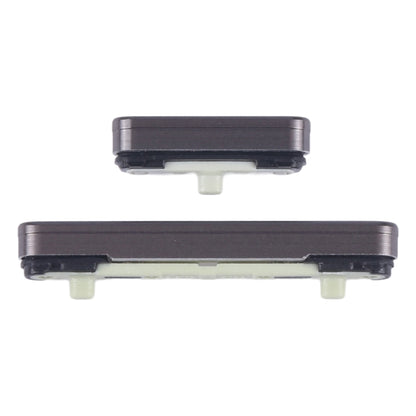 Original Power and Volume Control Button Set (10pcs) for Samsung Galaxy S24 Ultra SM-S928B (Black)