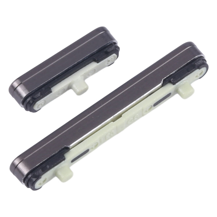 Original Power and Volume Control Button Set (10pcs) for Samsung Galaxy S24 Ultra SM-S928B (Black)