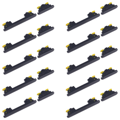 Original Power and Volume Control Button Set for Samsung Galaxy A54 SM-A546B (10pcs, Black)