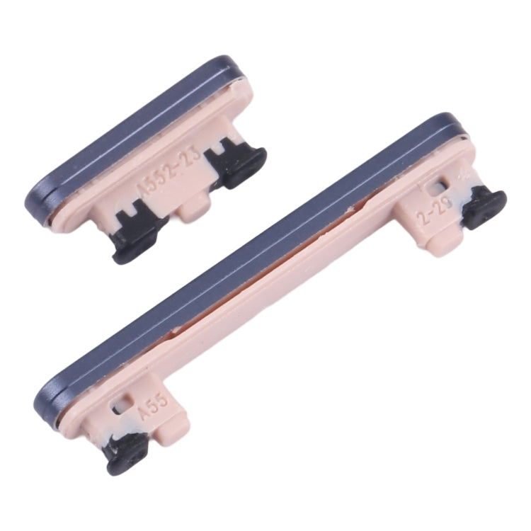 Original Power & Volume Button Replacement for Samsung Galaxy A55 SM-A556B - 10pcs (Blue)