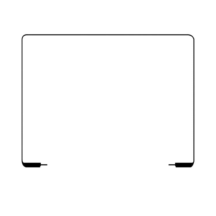 MacBook Air 13.6" A2681 / A3113 (2022-2024) Replacement Display Ring Bezel Frame Rubber Component