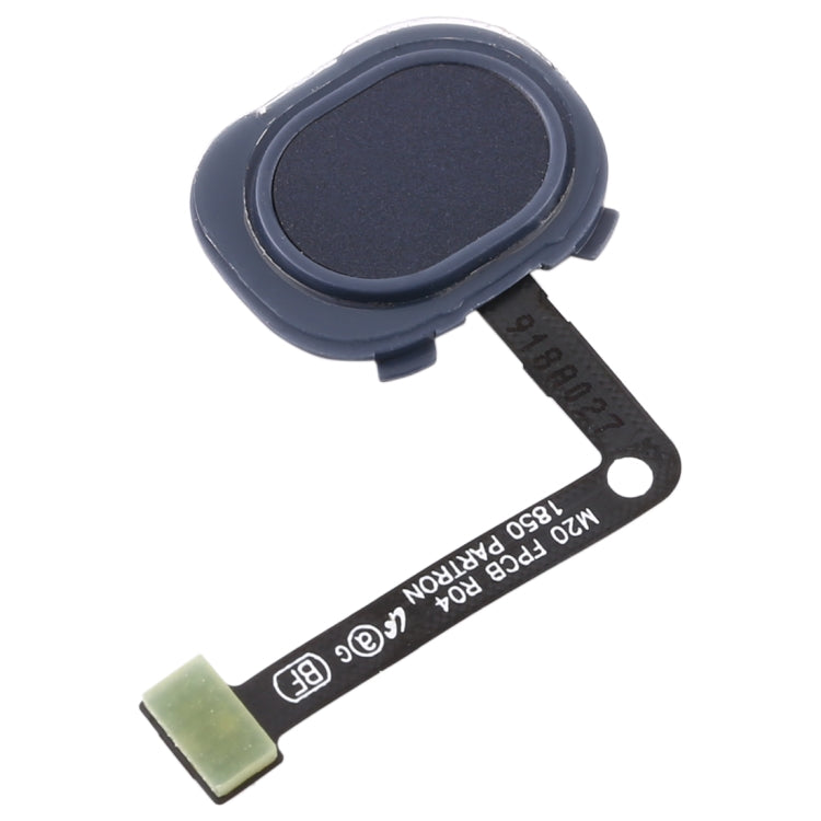Samsung Galaxy M20 Fingerprint Sensor Flex Cable Replacement (Black) - Compatible, Quality Checked